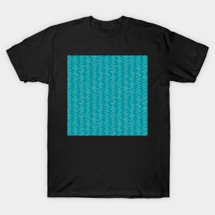 Tantalizing Turquoise Zig Zag T-Shirt